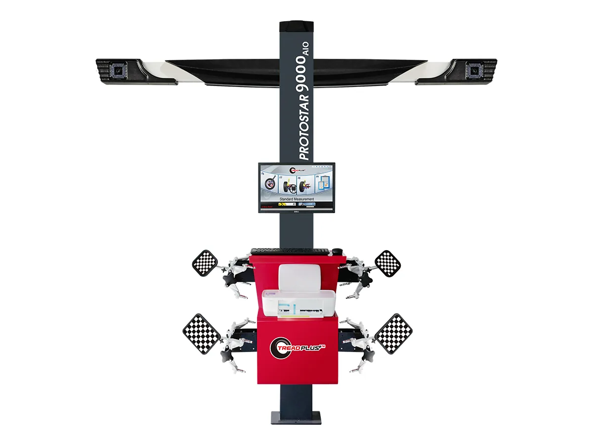 9000 AIO All-in-one imaging wheel alignment system